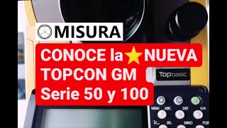 [Tutorial 2024] ❤️ Manejo de Estación Total Topcon GM 50 y 100 con TopBasic