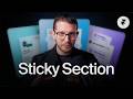 Sticky Features Section in Framer (Full Tutorial)