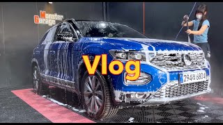 Vlog 6 I 🚙💦첫 세차 브이로그 🚙💦 I 세린이 I 셀프세차 I Volkswagen I 소형 SUV I 티록