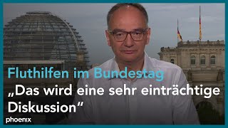 Erwartungen Bundestagssitzung: phoenix nachgefragt mit Nico Fried (Süddeutsche Zeitung) am 25.08.21