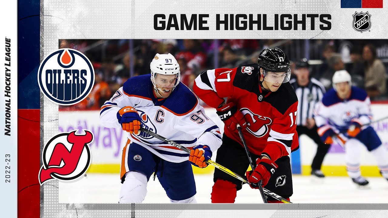 Oilers @ Devils 11/21 | NHL Highlights 2022 - YouTube