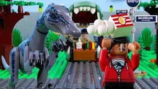 LEGO Jurassic World STOP MOTION LEGO Baryonyx Attack | LEGO Jurassic World | By Billy Bricks