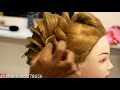 Advance French roll hair style || shaan creative academy