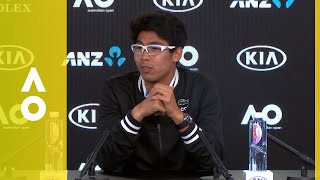 Hyeon Chung press conference (QF) | Australian Open 2018