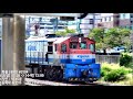 경부 안산선 1 4호선 금정역을 지나는 열차들 2 train passing at gyeongbu ansan line1 4 geumjeong station korea