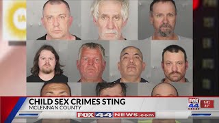 Multiple arrests after McLennan County Sheriff sting 9 pm