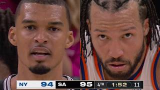 Final 4:53 WILD GAME 1 ENDING #3 Knicks at #2 Spurs | June 3, 2026