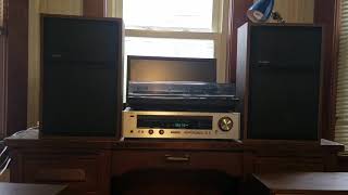 Vintage Luxman stereo.