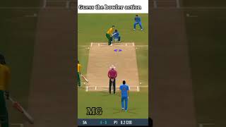 Guess the bowler action 😱 real cricket 24 #shorts