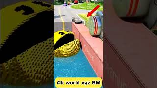 आज कौन सी कार का कचूंबर बनेगा 😮 😱 😮 Car Crash Game mini car game~mini woodworking art #shorts #car