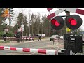 dutch railroad crossing wezep stationsweg