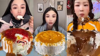 {ASMR Food🍲🥧}Chinese Dessert Show,Crepe Cake Lava Cake Mango \u0026 Chocolate Mukbang | Eating Show #asmr