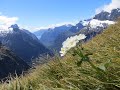 New Zealand Routeburn Track Grand Traverse Hiking