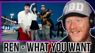 REN - What You Want REACTION | OFFICE BLOKE DAVE