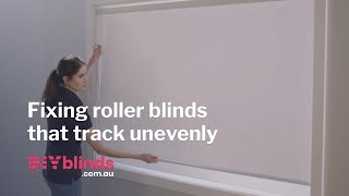 Fixing Roller Blinds That Track Unevenly
