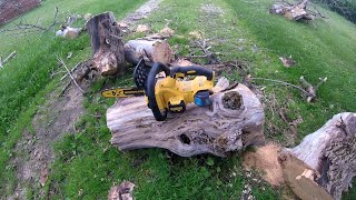 Testing DeWALT Compatible Batteries With The 20V Chainsaw