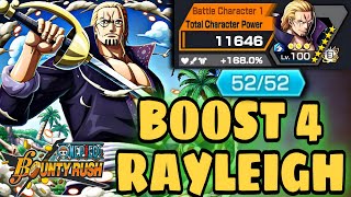 BOOST 4 RAYLEIGH 🗡️ VS EVERYONE! 🤯ONE PIECE BOUNTY RUSH OPBR SS LEAGUE BATTLE