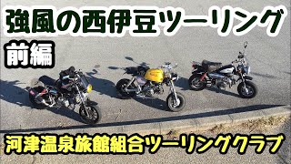 【モトブログ】4miniモンキーゴリラツーリング 前編 西伊豆スカイライン