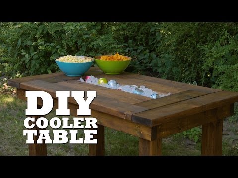 DIY Table Troff Cooler DIY Table Troff Cooler