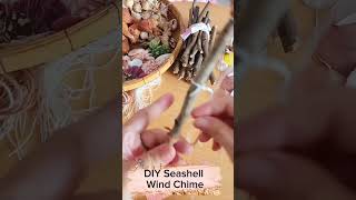 DIY Seashell Wind Chime  #โมบายเปลือกหอย  วิธีทำโมบายเปลือกหอย  #workshop #งานฝีมือ #งานประดิษฐ์