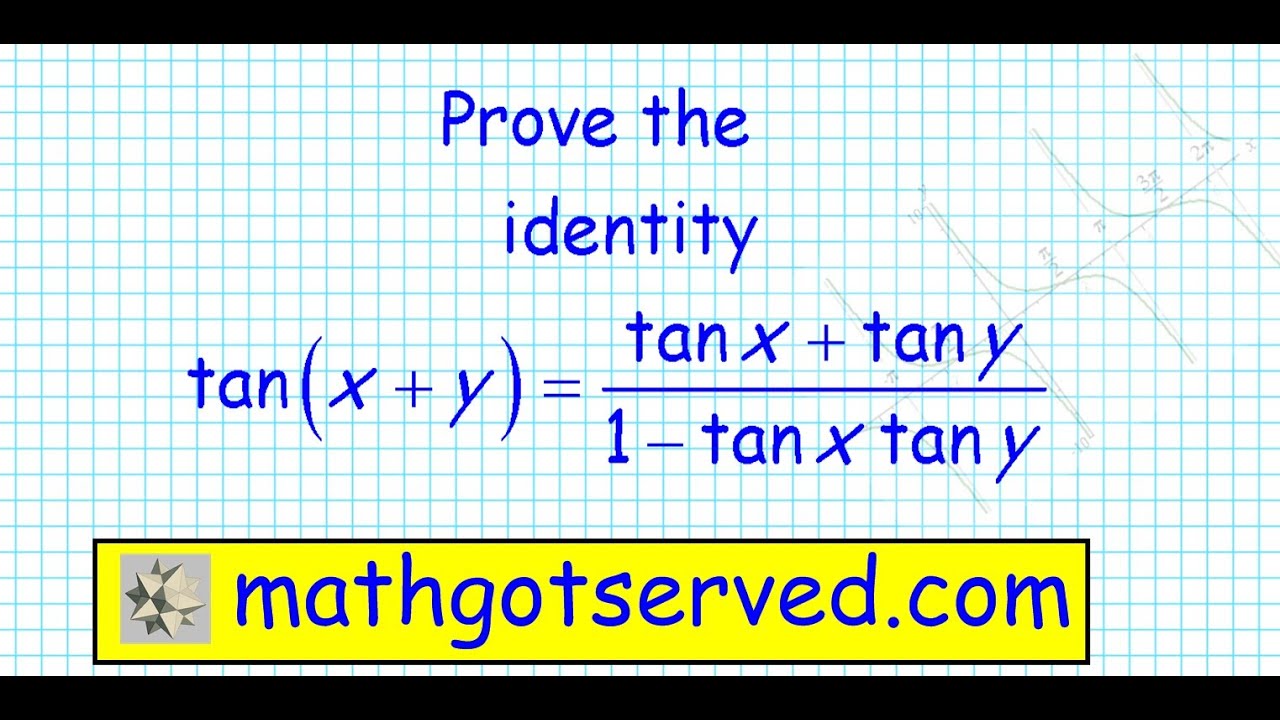 Deriving Sum And Difference Identities