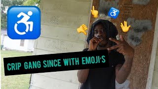 How to do Crip Gang Since with Emoji‘s | NHC Snipe♿️👆🖖| King DDC
