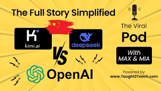 🦿DeepSeek R1 \u0026 🦾Kimi k1.5 vs. 🤖OpenAI: The AI Battle Simplified (Trump \u0026 Sam Altman React!)