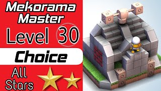 Mekorama - Choice, Mekorama Master Level 30, Mekorama gameplay, Mekorama walkthrough, SiGog