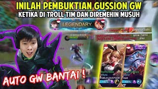 AJANG PEMBUKTIAN GW KETIKA GW DITROLL SE-TEAM DAN DILECEHKAN MUSUH, AUTO BANTAI!!