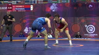 1/2 FS - 65 kg: D. GADZHIEV (AZE) v. N. POHOSIAN (UKR)