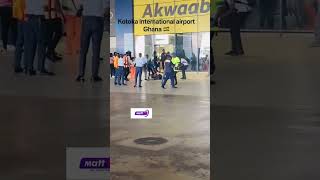 Eii😭, This Happened at Kotoka International Airport Today. #ghana #ghananews #ghanacelebrities