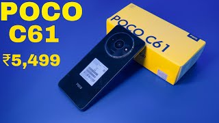 Poco Cheapest Smartphone! Poco C61 Unboxing || Review || Camera || Price