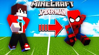 Minecraft ထဲက Spiderman!!!!