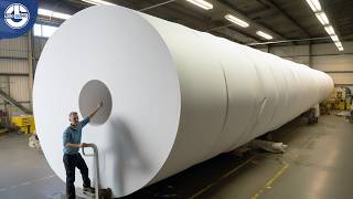 This is How Toilet Paper Is Made | Mega Factory