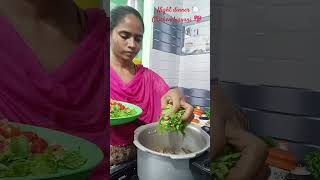 Night dinner preparation 💖🤤#shorts #reels#youtubeshorts #biriyani making #trending videos