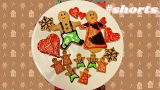 Gingerbread Cookies  #shorts