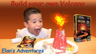 Let’s build your own Volcano (National Geographic Volcano Kit)