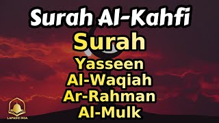 Surah Alkahfi, Alrahman, Alwaqiah, Almulk, Yasseen | Suara yang sangat sangat indah | Penenang hati