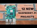 12 NEW Raspberry Pi Projects you must try!!!