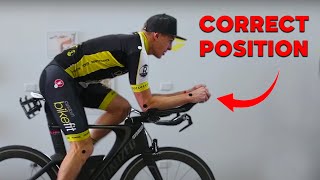 Bike Fit Set Up  5  How to rest your arms
