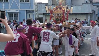 横須賀市大津　諏訪神社御祭禮　大津三丁目・四丁目