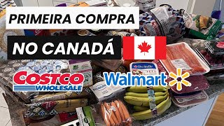 Primeira Compra de Mês no Canada - Mercado no Canadá Costco e Walmart