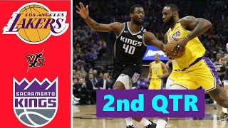 Los Angeles Lakers vs. Sacramento Kings Full Highlights 2nd Quarter | NBA Season 2021