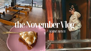 NOVEMBER VLOG 🎄 | back to life | Katerina Visseri