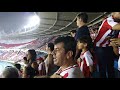Familia Toro Gutierrez en el metropolitano final Junior Medellín 2018