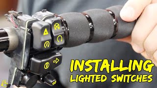 How to Remove & Install Lighted Hand Control Switches on a Harley Davidson