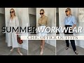 WORKWEAR OUTFITS SUMMER 2021 (mix & match your wardrobe basics!)