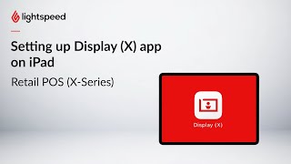 Setting up Display app for iPad