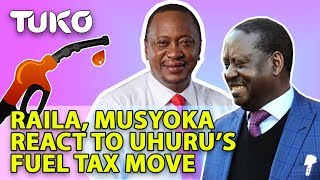 Kenya News: Kenyan Political Opposition Approved Kenyatta's 8% Fuel VAT Slash | Tuko TV