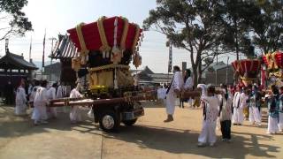 平成23年 南あわじ市神代八幡神社春季例大祭本宮3北所